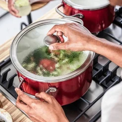 Cookware Collection Gryte med lokk 20 cm, svart