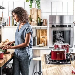 Cookware Collection Gryte med lokk 20 cm, Mandel
