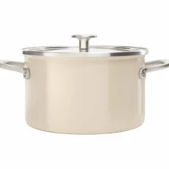 Cookware Collection Gryte med lokk 20 cm, Mandel