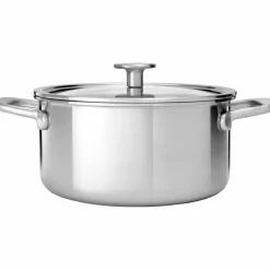 Cookware Collection Gryte med lokk, Rustfritt stål 24 cm
