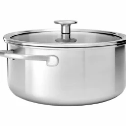Cookware Collection Gryte med lokk, Rustfritt stål 24 cm