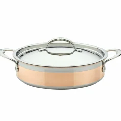CopperBond sauterpanne med lokk 26 cm
