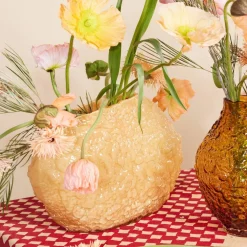 Corallo vase 45 cm, gul