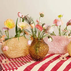 Corallo vase 26 cm, gul