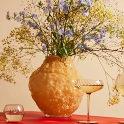 Corallo vase 26 cm, gul