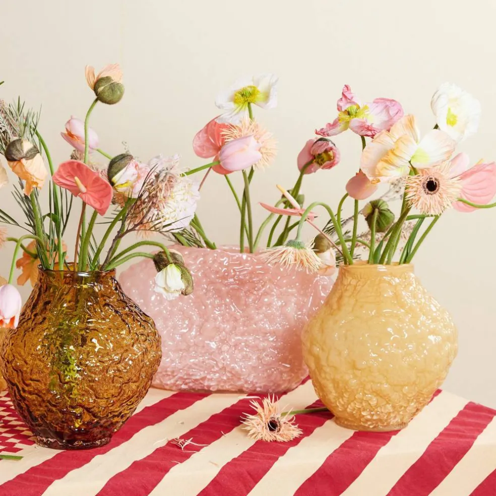 Corallo vase 26 cm, lys rav