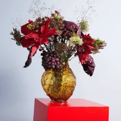 Corallo vase 26 cm, lys rav