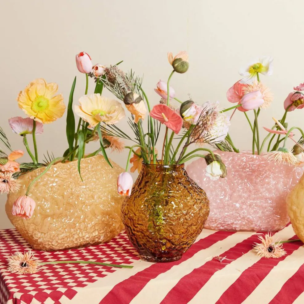Corallo vase 26 cm, lys rav