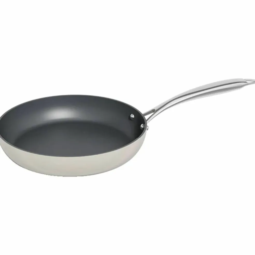 Coria stekepanne 24 cm, kremhvit