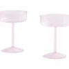Coupéglass 2 st, rosa