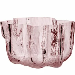 Crackle telysholder 5,8 cm, sirkulær