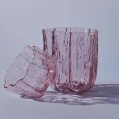 Crackle vase 12,1 cm, klar