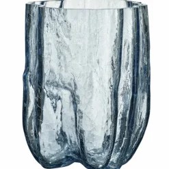 Crackle vase 270 mm, green