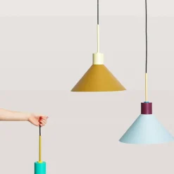 Crayon taklampe 35 cm, grønn