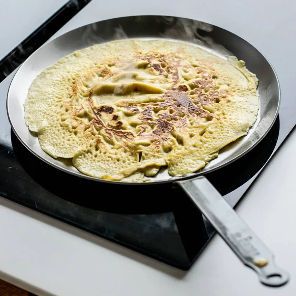 Crepespanne Karbonstål Lyonnaise Mineral B Dia 26 cm