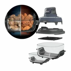 Crispi airfryer, grå