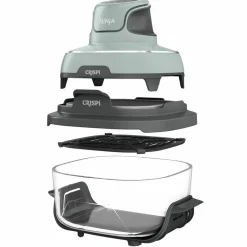 Crispi airfryer, salviegrønn