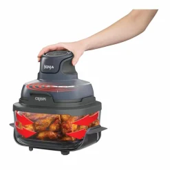 Crispi airfryer, salviegrønn