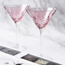 Crispy Cocktail Glass 2 stk, Topaz