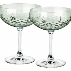 Crispy Gatsby Champagneglass 2 stk, Dark
