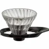 1 Cup Dripper V60 Glas m. sort