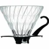 2 Cup Dripper V60 Glas m. sort