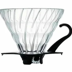 2 Cup Dripper V60 Glas m. sort