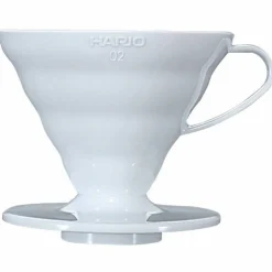 2 Cup Dripper V60 Hvit keramikk