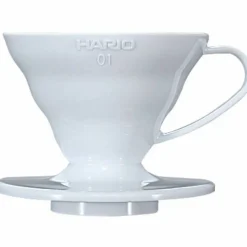 1 Cup Dripper V60 Hvit keramikk