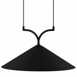 Curve pendellampe 50 cm, beige