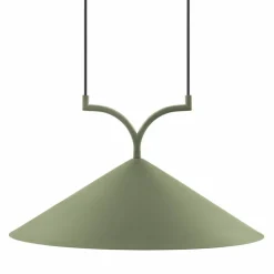 Curve pendellampe 50 cm, beige