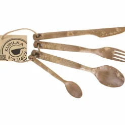 Cutlery bestikksett, 4 deler, svart