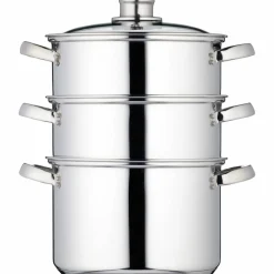 Dampkoker 4 deler 18 cm.