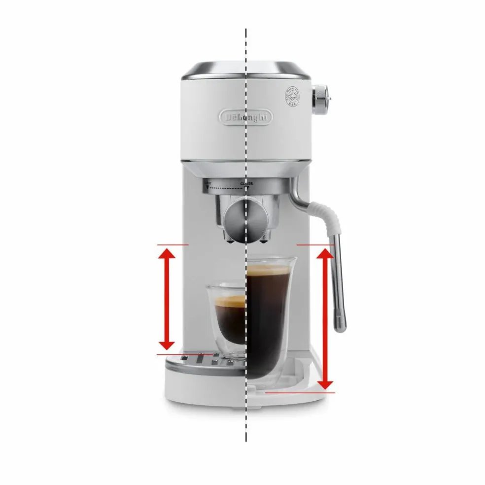 Dedica EC890 Duo espressomaskin, metall