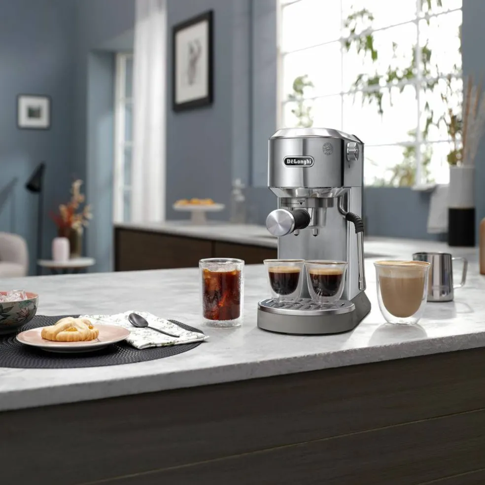 Dedica EC890 Duo espressomaskin, metall