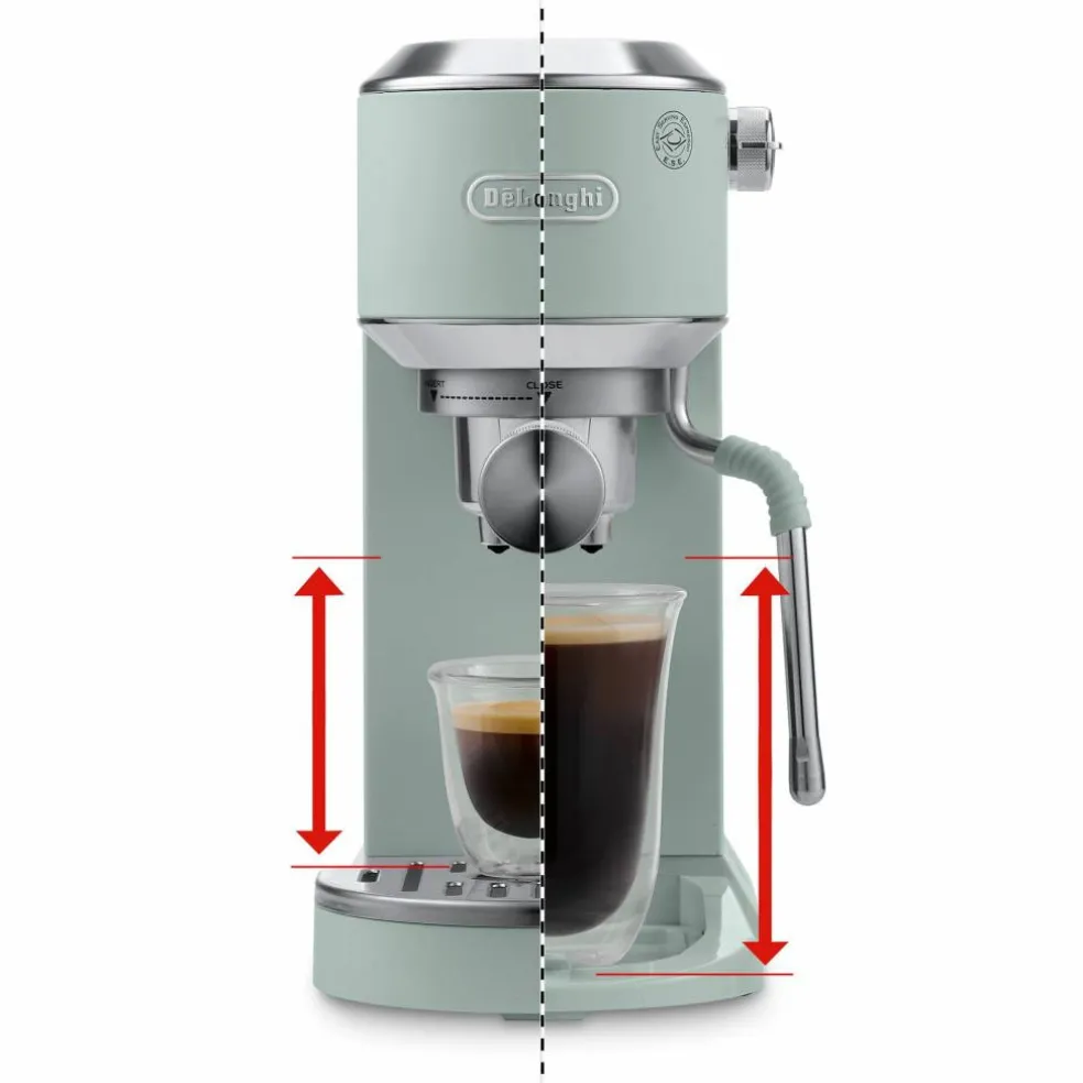 Dedica EC890 Duo espressomaskin, metall