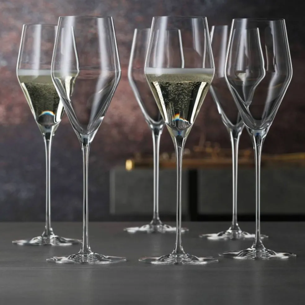 Definition champagneglass 6-pack