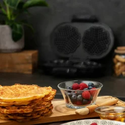 Deluxe vaffeljern dobbelt