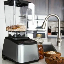 Designer 650 blender, børstet stål