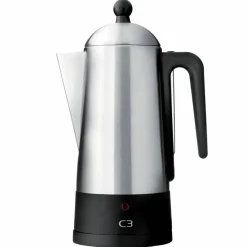 Design perkolator 10 kopper, rustfritt stål