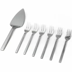 Dessertbestikk, 7 deler, rustfritt stål