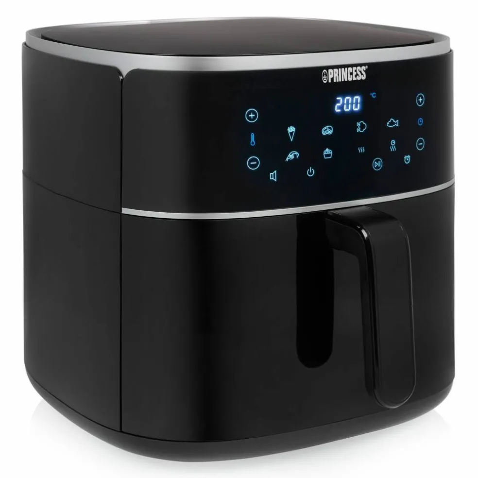 Digital airfryer 8 liter, svart