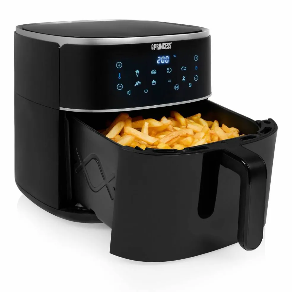 Digital airfryer 8 liter, svart