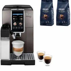 Dinamica Plus kaffemaskin & 2 poser kaffebønner DLSC600