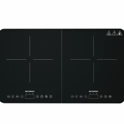 DK 1027 induksjonsplate 2 soner, svart