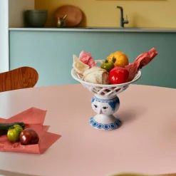 Dora fruktskål 25 cm, blå