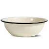 Doris emaljeskål, beige