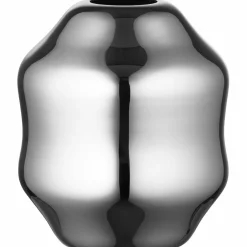 Dorotea vase 18x19,5 cm, blank stål