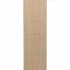 Dotted ullteppe 75 x 250 cm, natur