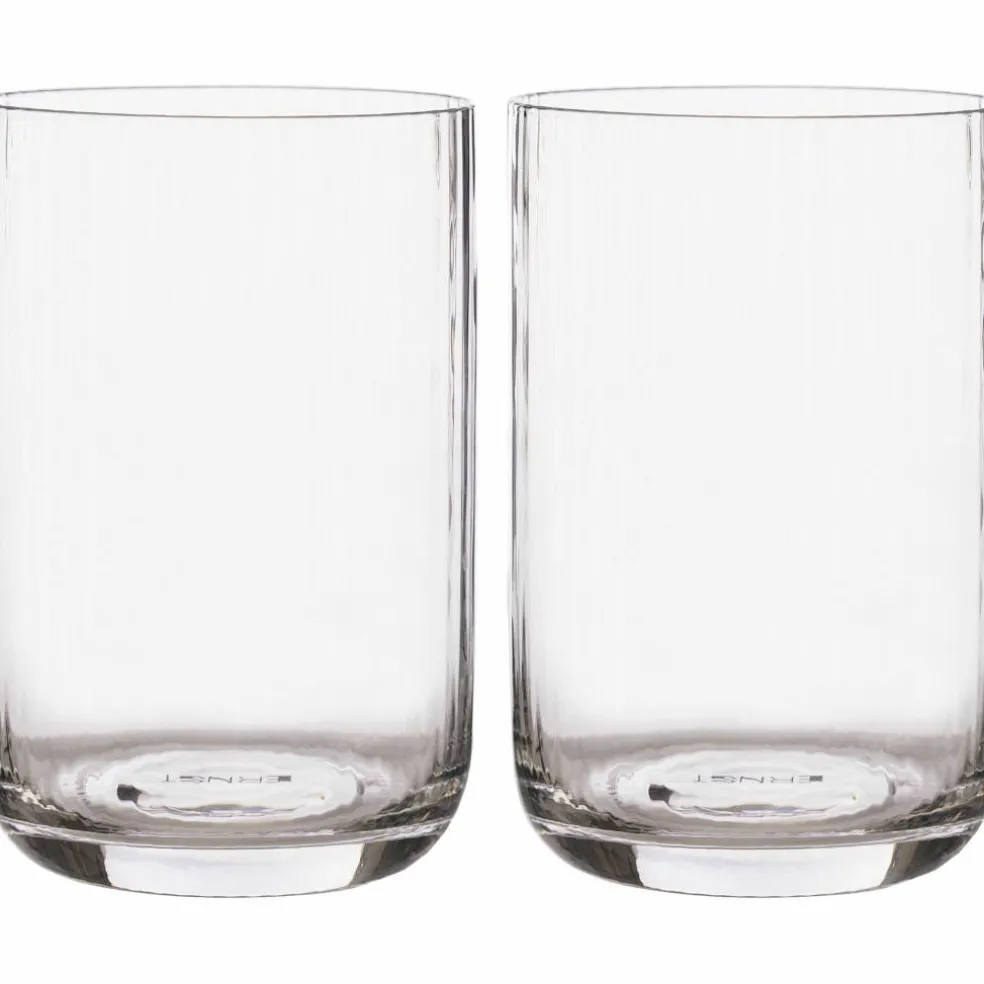 Drikkeglass, riflete, 50 cl, 2-pack